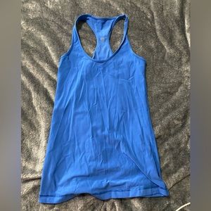 Blue Lululemon Tank Top